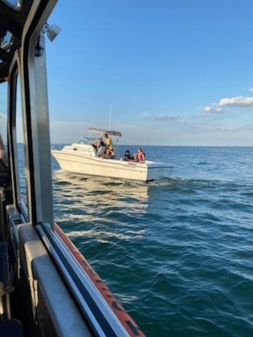 U.S. Coast Guard Station Lorain rescues 11 from a disabled vessel