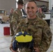 MING Army Aviator displays his custom painted UM pilot helmet