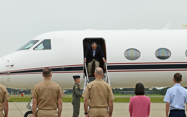 Secretary of the Navy Visit