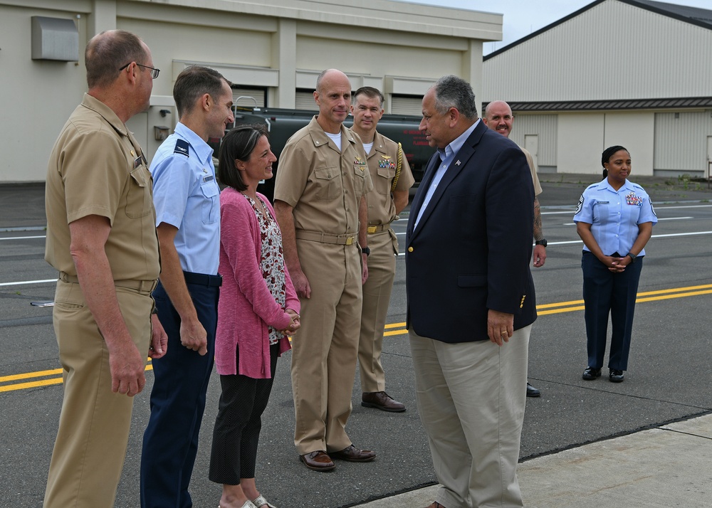 Secretary of the Navy Visit