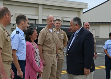 Secretary of the Navy Visit