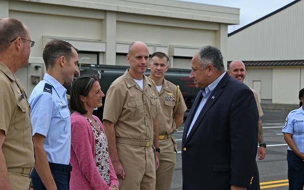 Secretary of the Navy Visit