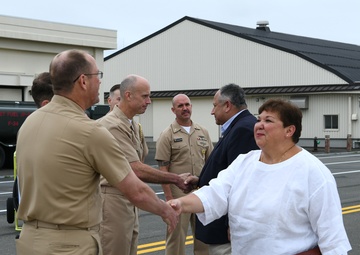 Secretary of the Navy Visit