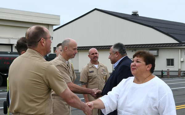 Secretary of the Navy Visit