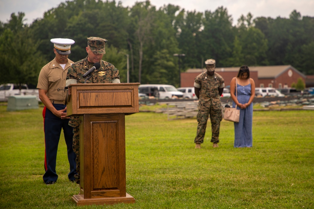 The Basic School Change of Command