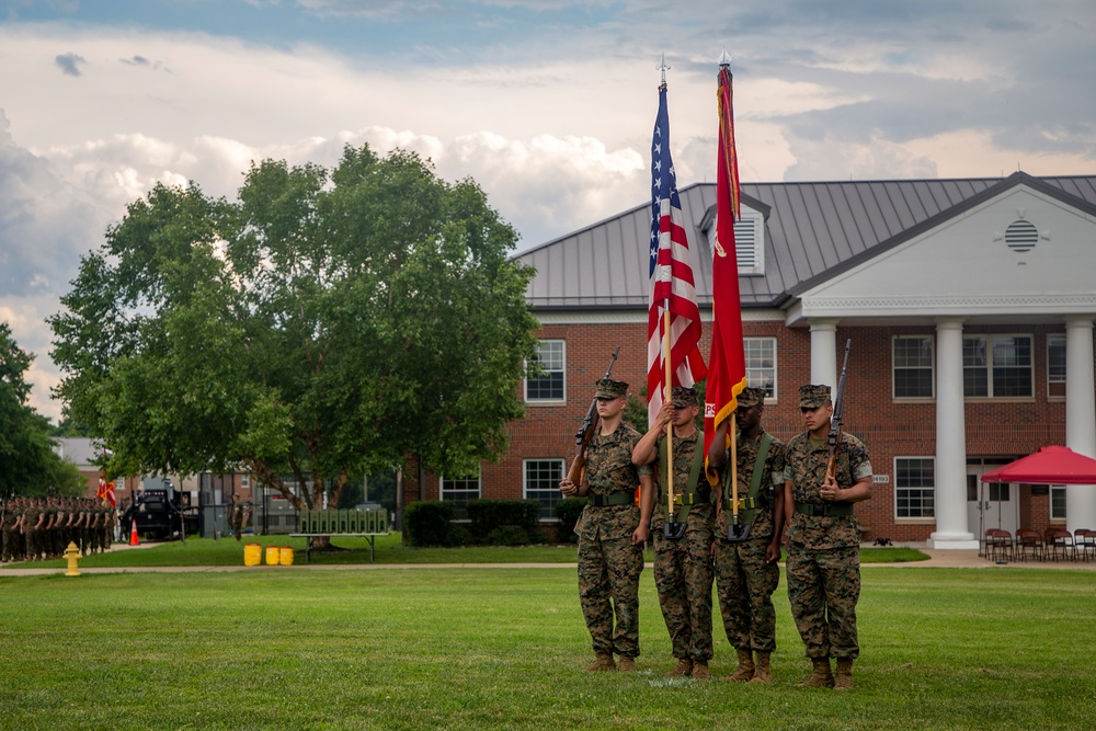 The Basic School Change of Command