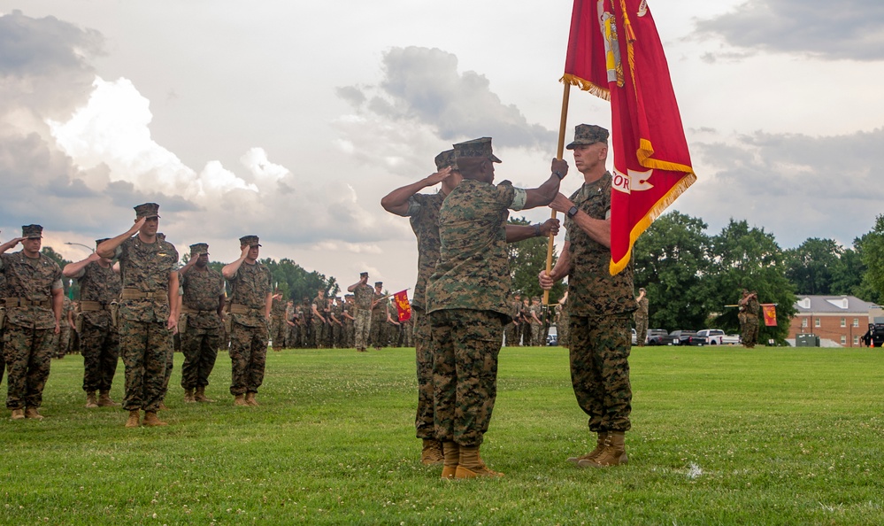 The Basic School Change of Command