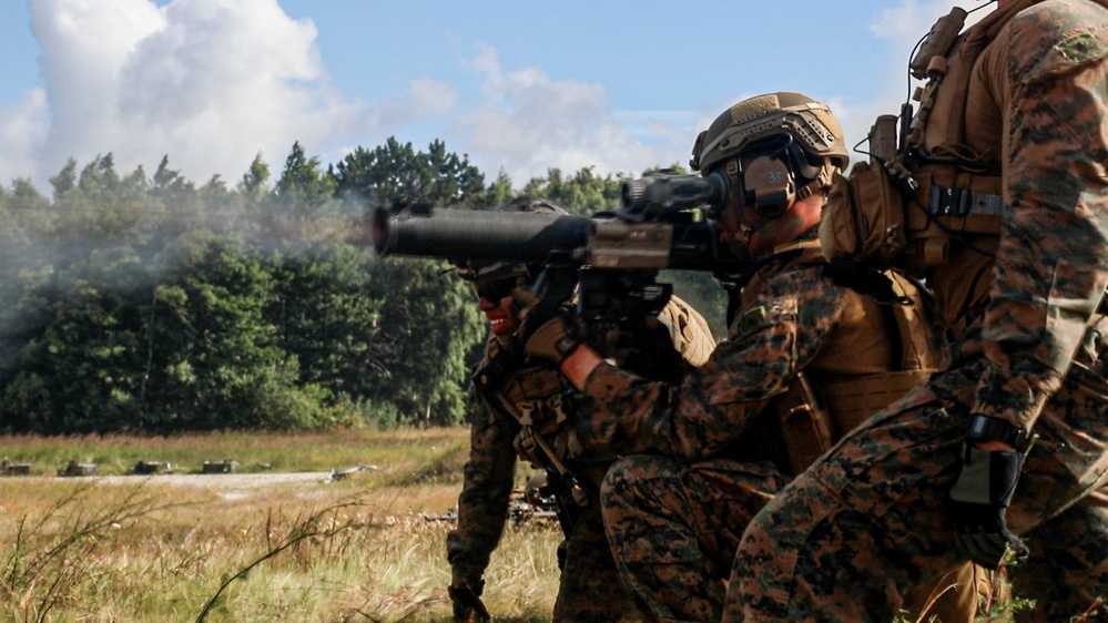 22nd MEU BLT CRUSHes live-fire exercise in Jægerspris, Denmark 22nd MEU BLT CRUSHes live-fire exercise in Jægerspris, Denmark