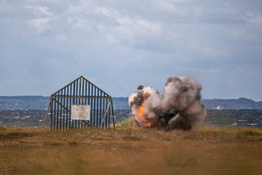 22nd MEU BLT CRUSHes live-fire exercise in Jægerspris, Denmark