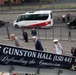 Visitors from the Ministry of Defense tour the Gunston Hall