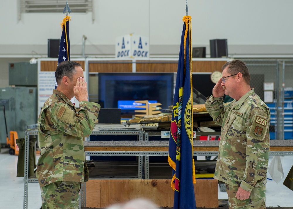 Senior Master Sgt. Hartnoll Promotes to Chief