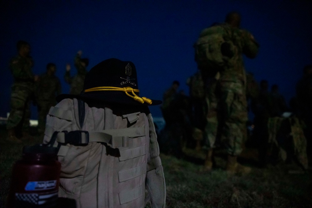 Greywolf Brigade, 1st Cavalry Division arrives Poznan Poland