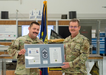 Senior Master Sgt. Hartnoll Promotes to Chief