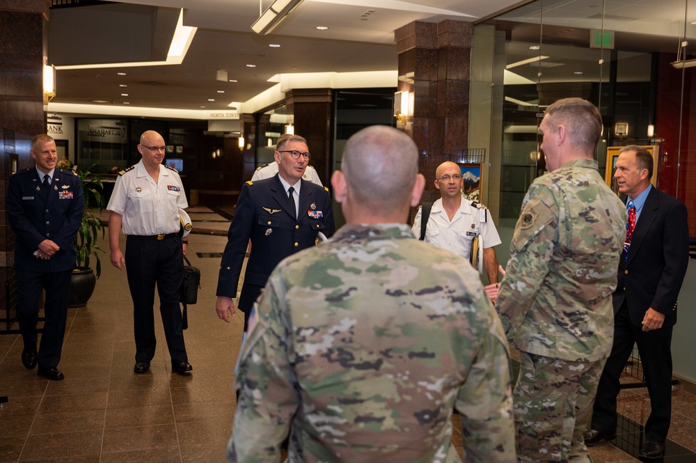 STARCOM Commander meets with the Deputy Commander of French Space Command