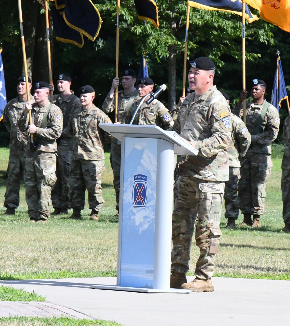 Former 3rd Brigade Combat Team senior enlisted adviser takes on new responsibility with 10th Mountain Division at Fort Drum