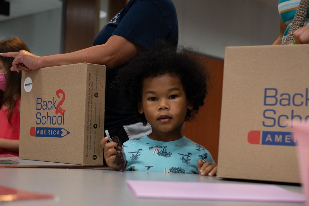 Scott Air Force Base Back-to-School Brigade