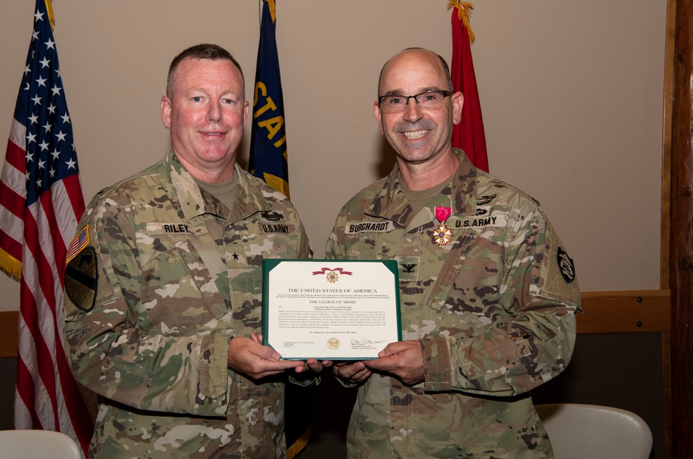 Retirement Ceremony for Col. Michael C. Burghardt