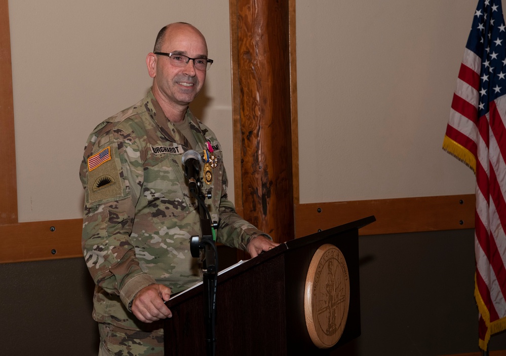 Retirement Ceremony for Col. Michael C. Burghardt