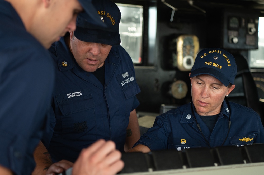 USCGC Bear (WMEC 901) Patrol