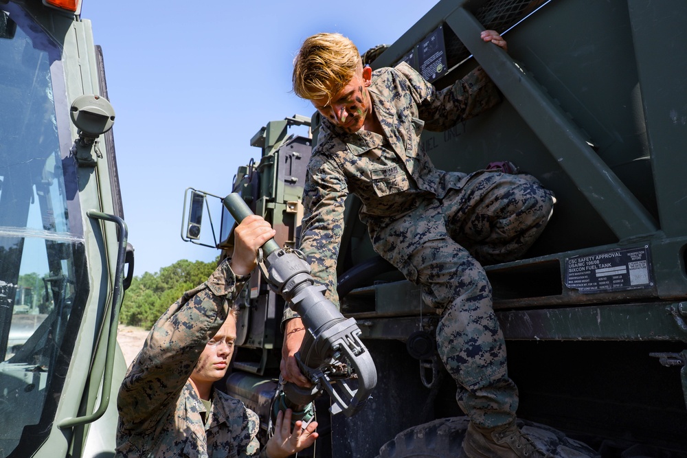 8th Engineer Support Battalion conducts patrols and fuel refills during Summer Pioneer 22 (Day 6)