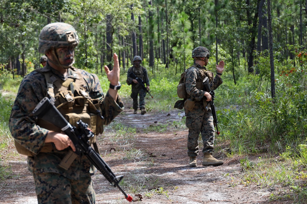 8th Engineer Support Battalion conducts patrols and fuel refills during Summer Pioneer 22 (Day 6)