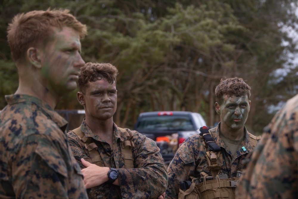 U.S. Marines conduct helo-cast training during RIMPAC 2022