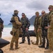 Australian Army Soldiers and Royal Australian Navy conduct helo-cast training during RIMPAC 2022