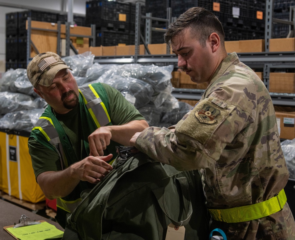 Mobility Rehearsal personnel deployment functional line