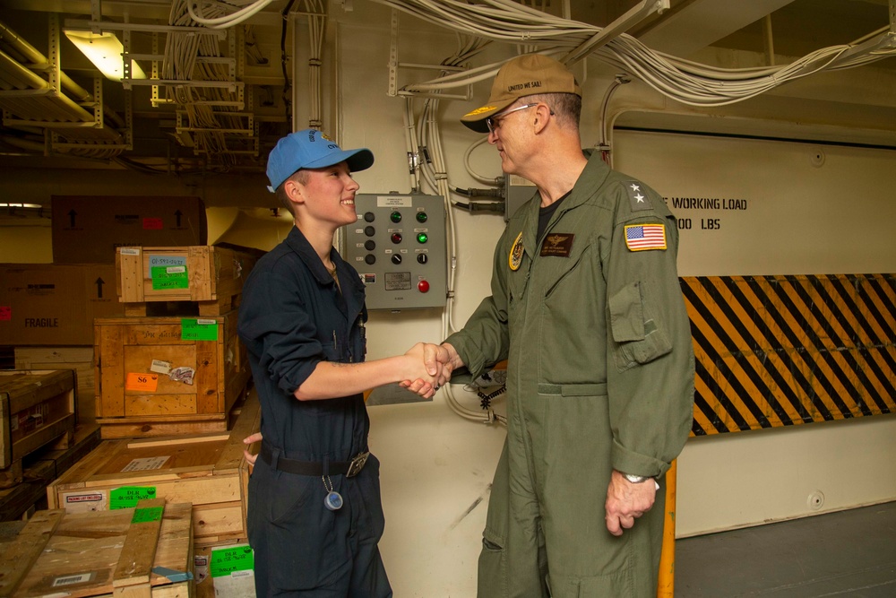 Military Sealift Command (MSC) Visits Ford