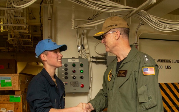 Military Sealift Command (MSC) Visits Ford