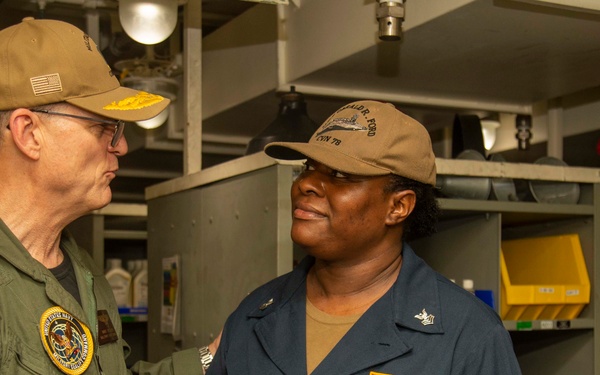 Military Sealift Command (MSC) Visits Ford