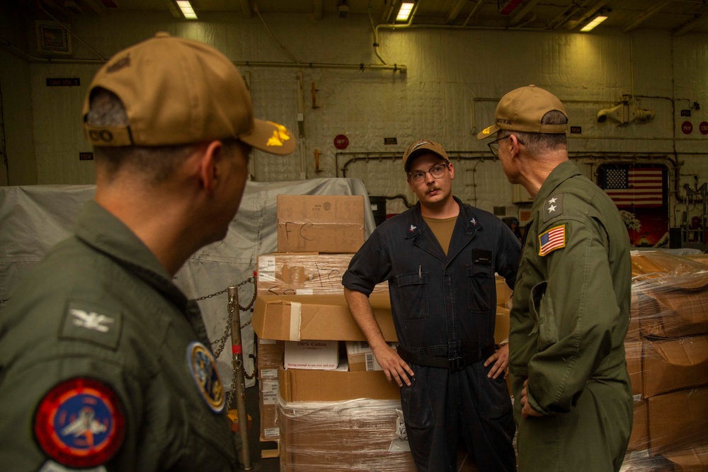 Military Sealift Command (MSC) Visits Ford