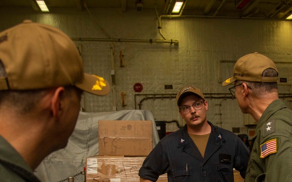 Military Sealift Command (MSC) Visits Ford