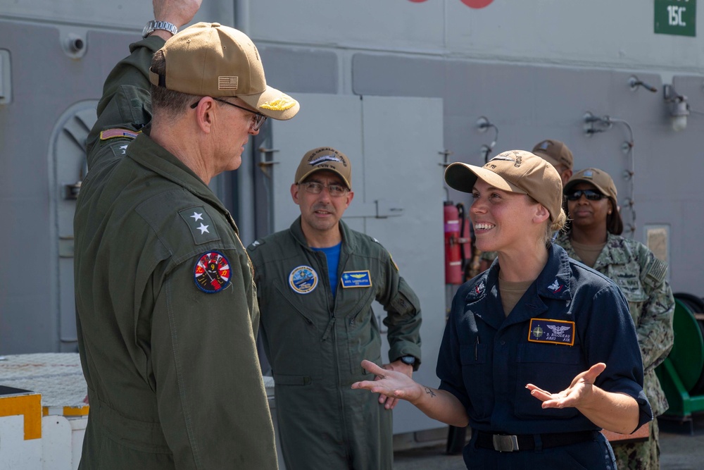 Military Sealift Command (MSC) Visits Ford