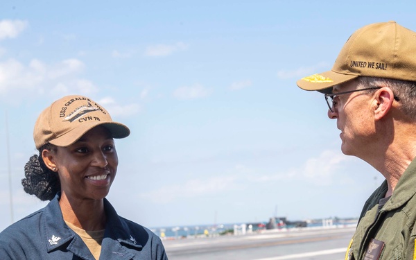 Military Sealift Command (MSC) Visits Ford