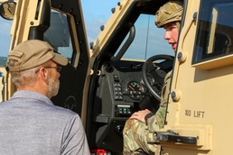 USACAPOC Trains with JLTVs at Fort McCoy
