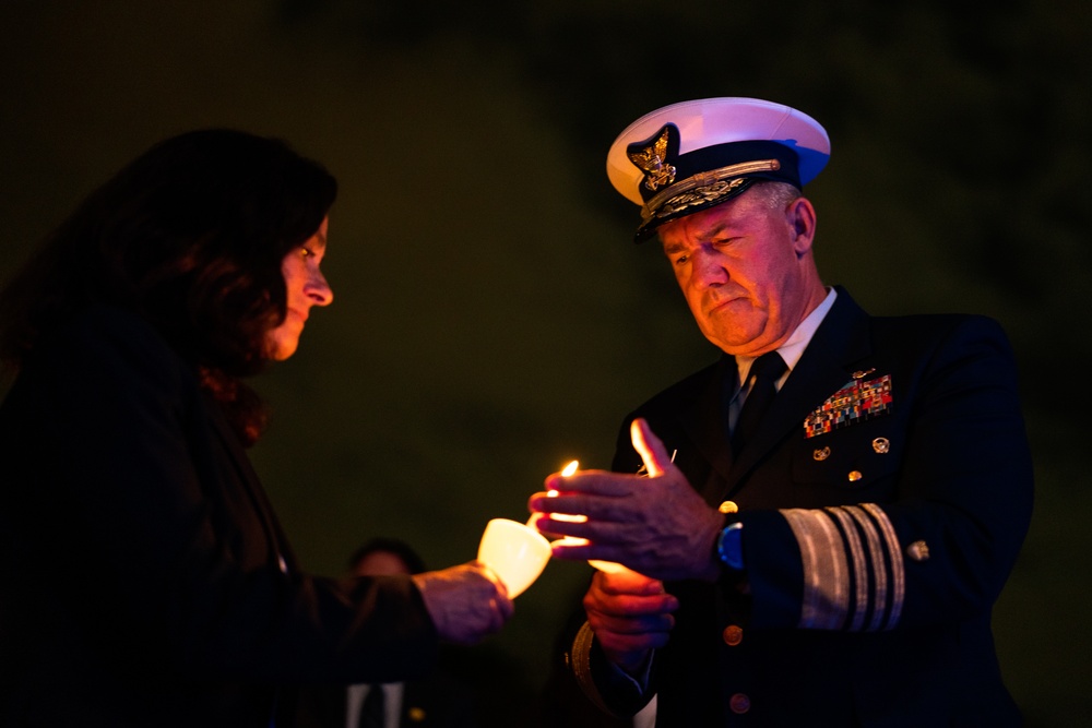 Coast Guard commandant attends 34th Annual Candlelight Vigil