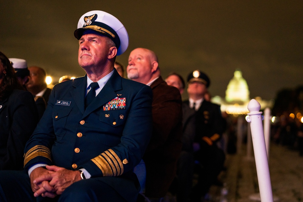 Coast Guard commandant attends 34th Annual Candlelight Vigil