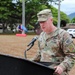 The “Watchdog” Brigade Passes Unit Colors for Change of Command