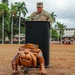 The “Watchdog” Brigade Passes Unit Colors for Change of Command