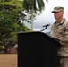 The “Watchdog” Brigade Passes Unit Colors for Change of Command