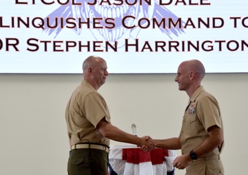 Training Squadron Six (VT-6) Shooters change command