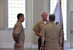 Training Squadron Six (VT-6) Shooters change command