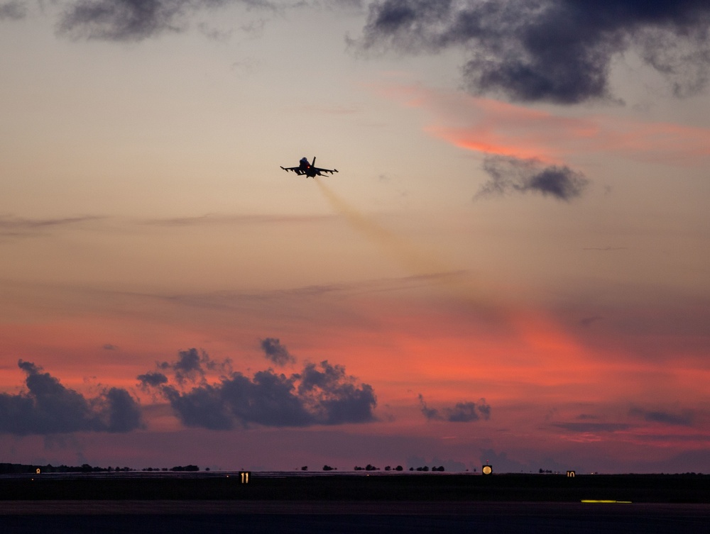 Eglin AFB Night Flights