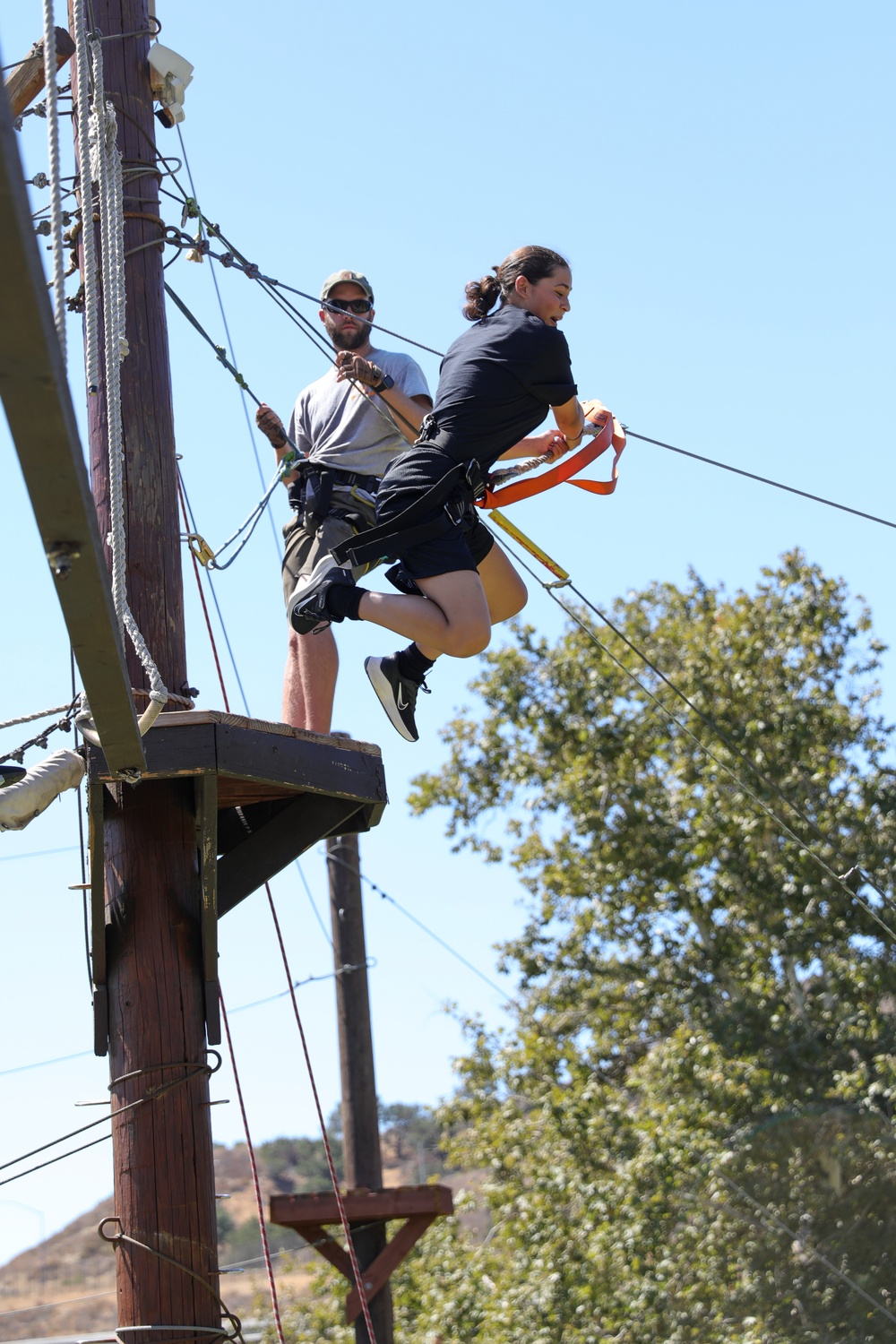 Sunburst Class 30 Learns the Ropes During Obstacle Challenge