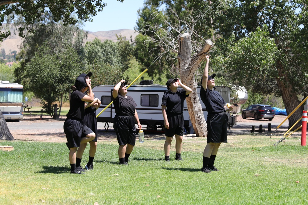 Sunburst Class 30 Learns the Ropes During Obstacle Challenge