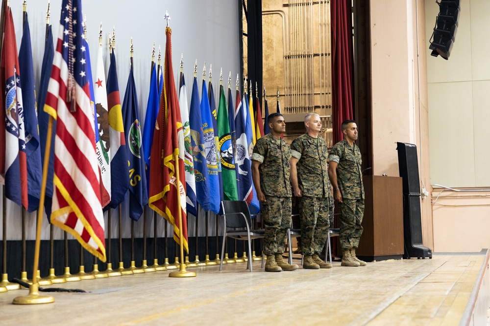 Marine Corps Communication-Electronics School Change of Command