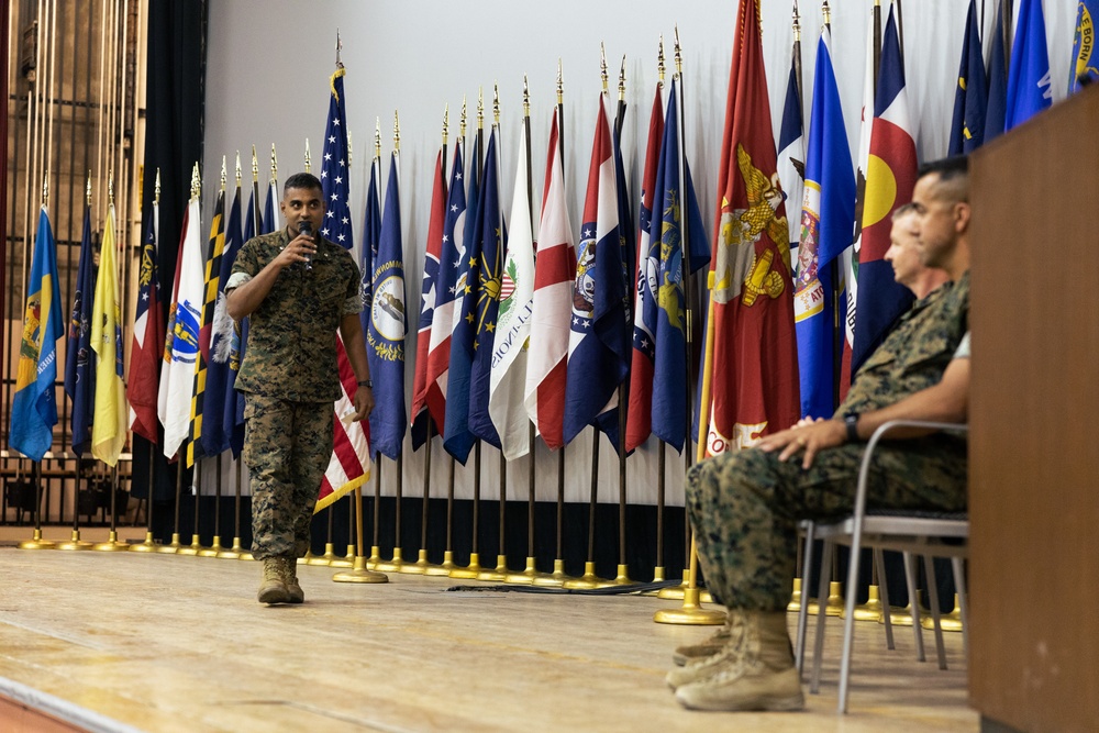 Marine Corps Communication-Electronics School Change of Command