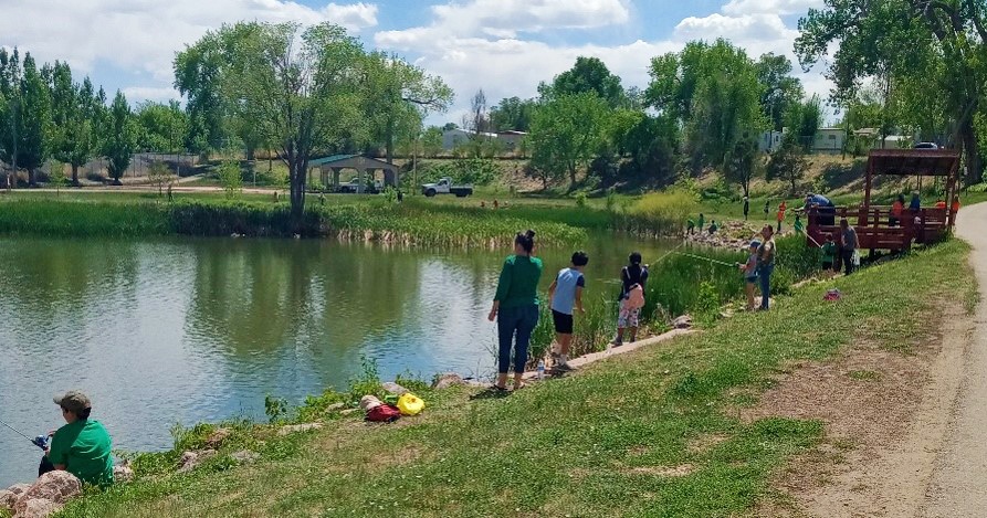Trinidad Lake staff help area children learn about water and water safety