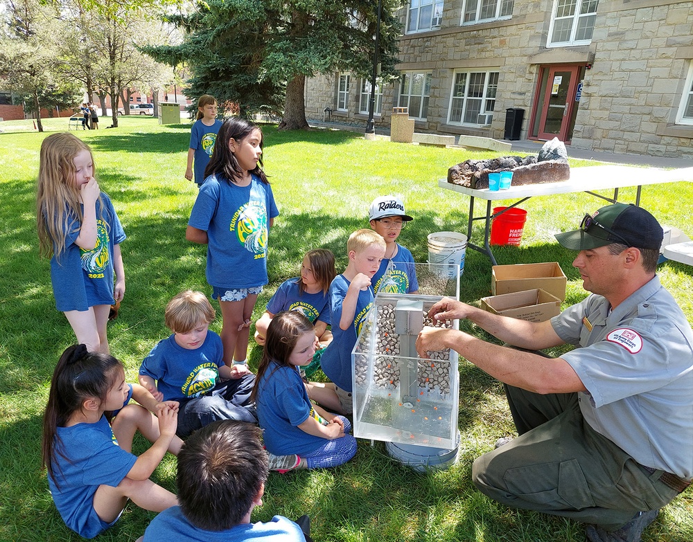 Trinidad Lake staff help area children learn about water and water safety